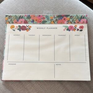 Rifle Paper Co. Weekly Desk Planner